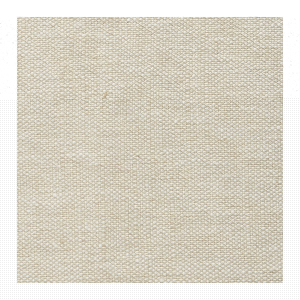 blanc d'ivoire Échantillon tissu - Lin mélangé écru pour lignes ANGIE GABRIEL et LÉONORE