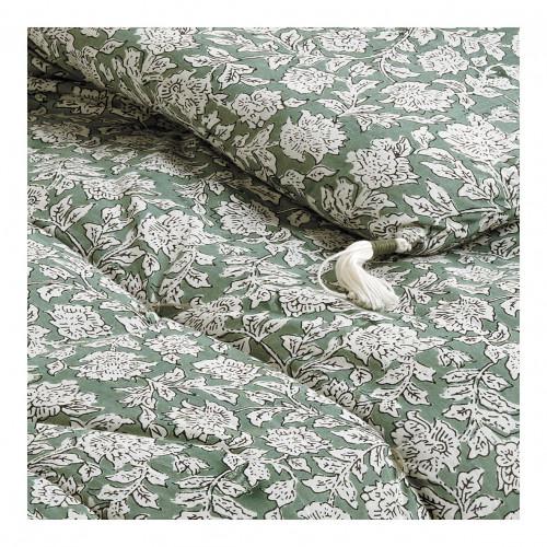 Blanc D'ivoire Futon ÉDEN En Coton - 180 X 80 Cm - Céladon