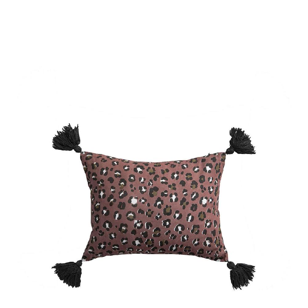 blanc d'ivoire Housse de coussin BAGHEERA - Rose - 30 x 40 cm