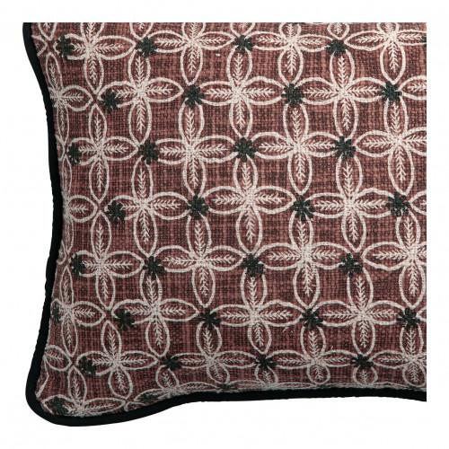 Blanc D'ivoire Housse De Coussin CHANDRA - Rose - 50 X 50 Cm