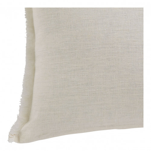 Blanc D'ivoire Housse De Coussin CHLOÉ En Lin Lavé - Ivoire - 30 X 40 Cm