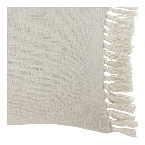 Blanc D'ivoire Housse De Coussin PAULA En Velours Irisé - Blanc - 50 X 50 Cm
