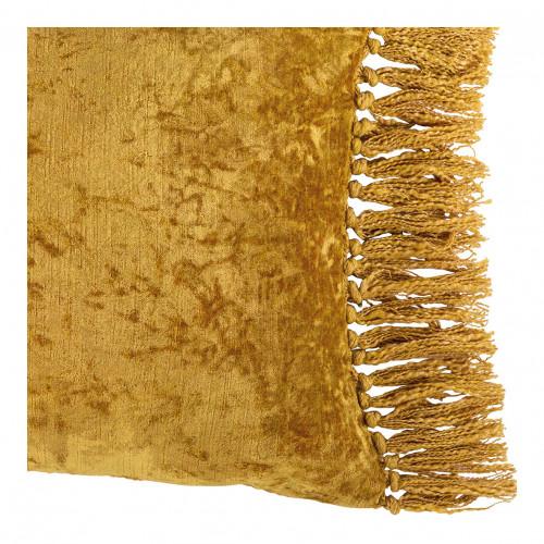 Blanc D'ivoire Housse De Coussin PAULA En Velours Irisé - Bronze - 60 X 40 Cm
