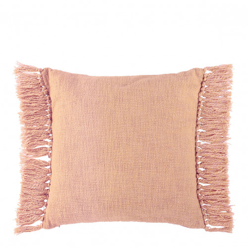 Blanc D'ivoire Housse De Coussin PAULA En Velours Irisé - Rose - 50 X 50 Cm