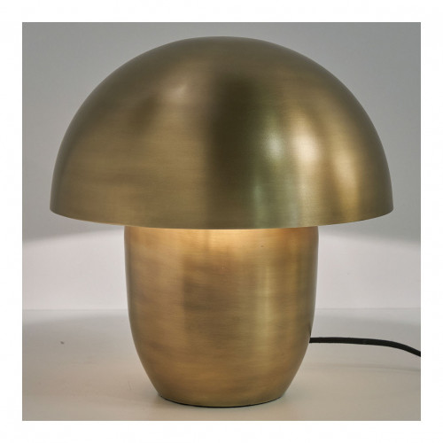 Blanc D'ivoire Lampe GASPARD En Métal Doré - ø 30 X 32 Cm