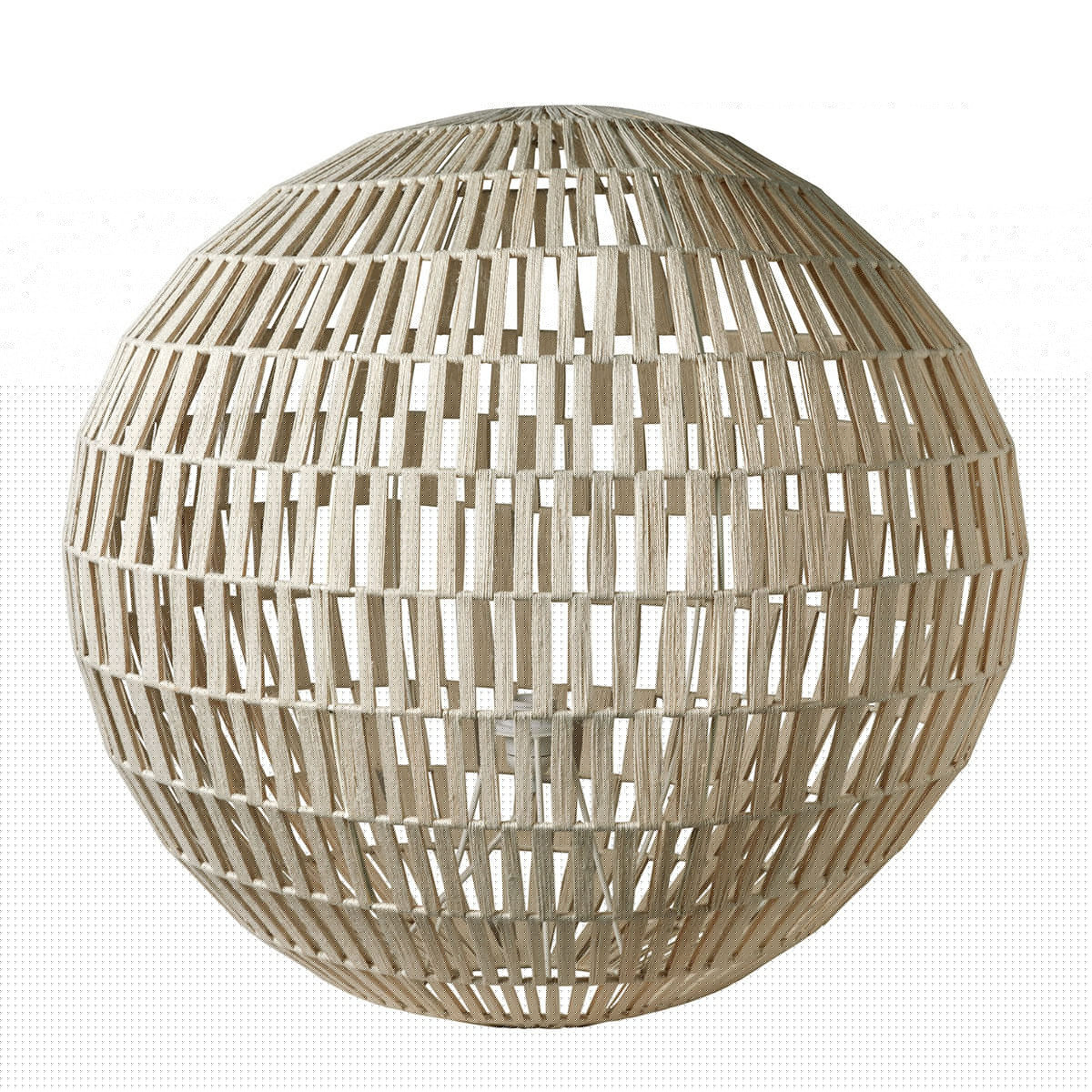 blanc d'ivoire Lampe SPHÈRE en jute - Grand modèle - ø 70 cm blanc d'ivoire Lampe SPHÈRE en jute - Grand modèle - ø 70 cm