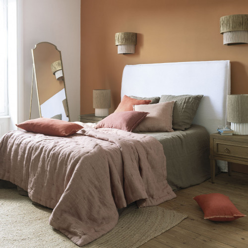 Blanc D'ivoire Miroir Psyché MARGAUX En Métal Doré Vieilli - 50 X 170 Cm