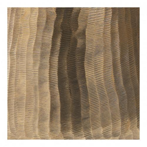 Blanc D'ivoire Set De Cache-pots Patio Laiton Vieilli