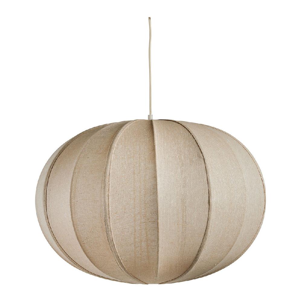 blanc d'ivoire Suspension CALYPSO en toile de jute - ⌀ 64 cm blanc d'ivoire Suspension CALYPSO en toile de jute - ⌀ 64 cm