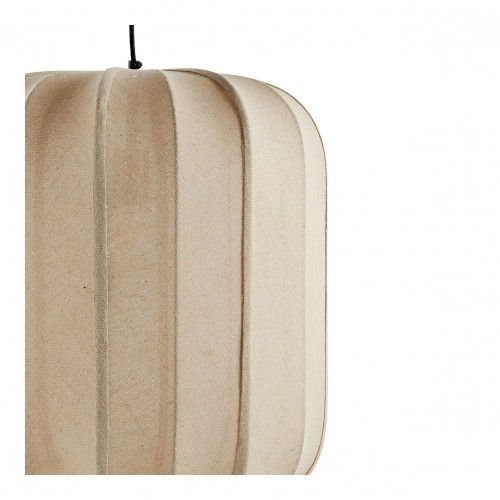 Blanc D'ivoire Suspension CALYPSO En Toile De Jute - ø 45 Cm