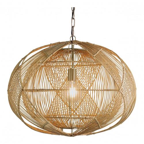 Blanc D'ivoire Suspension NAKISHA En Rotin - ø 65 X 48 Cm