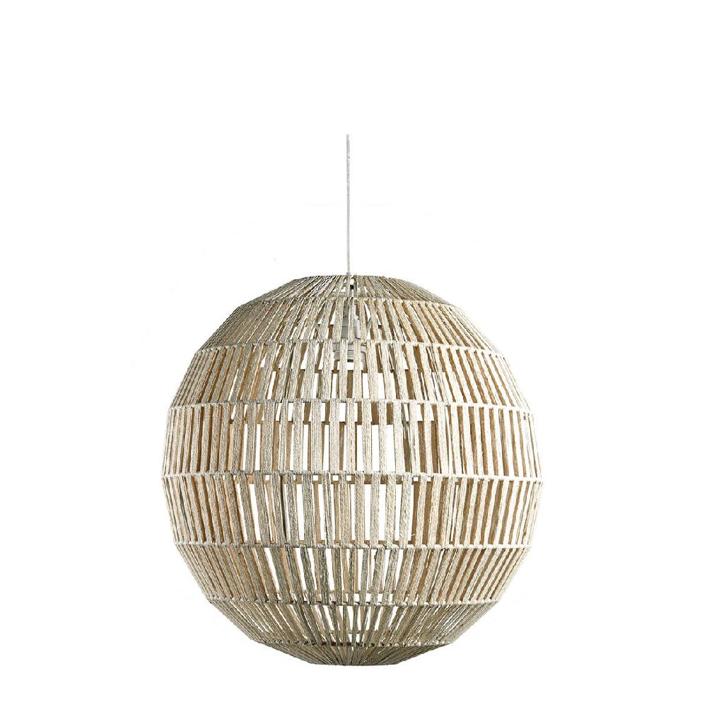 blanc d'ivoire Suspension SPHÈRE en jute - Petit modèle - ø 50 cm blanc d'ivoire Suspension SPHÈRE en jute - Petit modèle - ø 50 cm