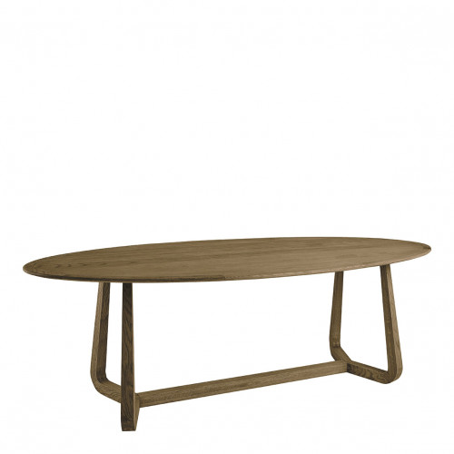 Blanc D'ivoire Table MAXINE - Grand Modèle - 280 X 110 X 76 Cm