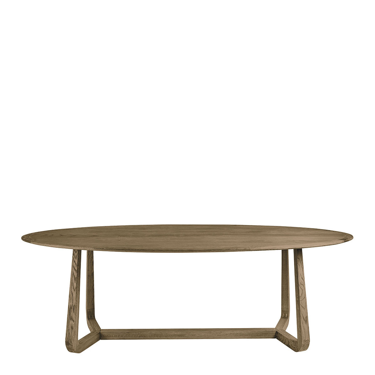 blanc d'ivoire Table MAXINE - Petit modèle - 200 x 100 x 76 cm