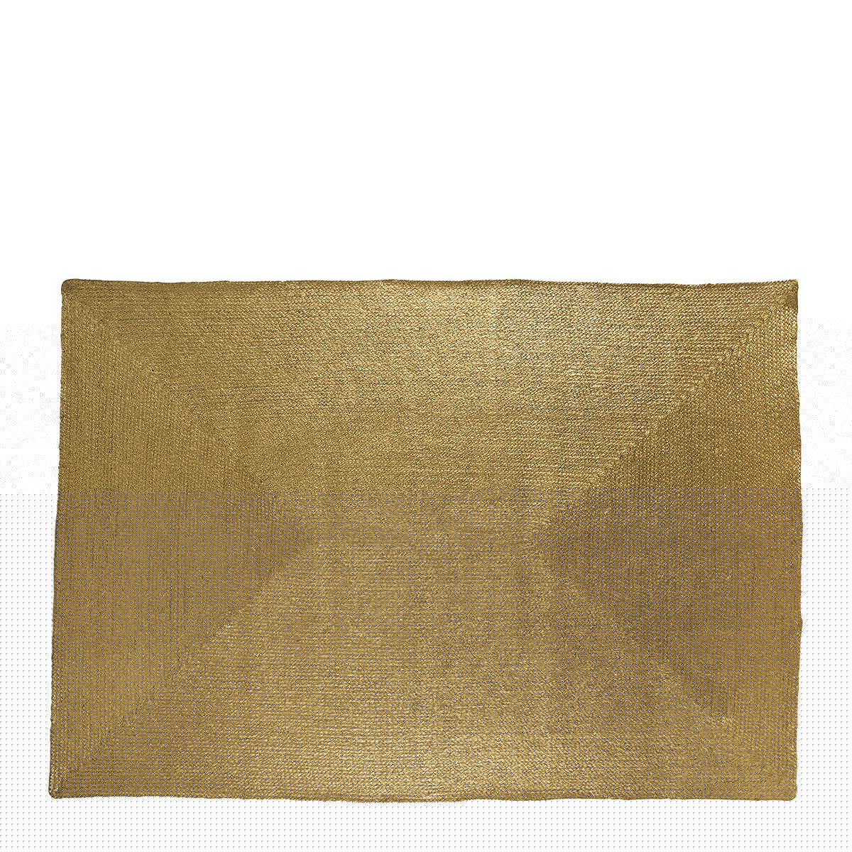 blanc d'ivoire Tapis APOLLO en jute - Doré - 240 x 170 cm