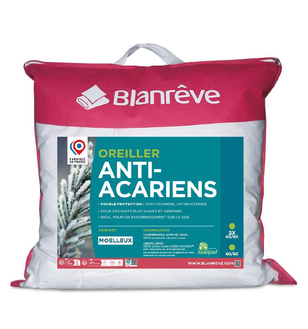 blanrêve Oreiller • Anti-acariens BI-OME®