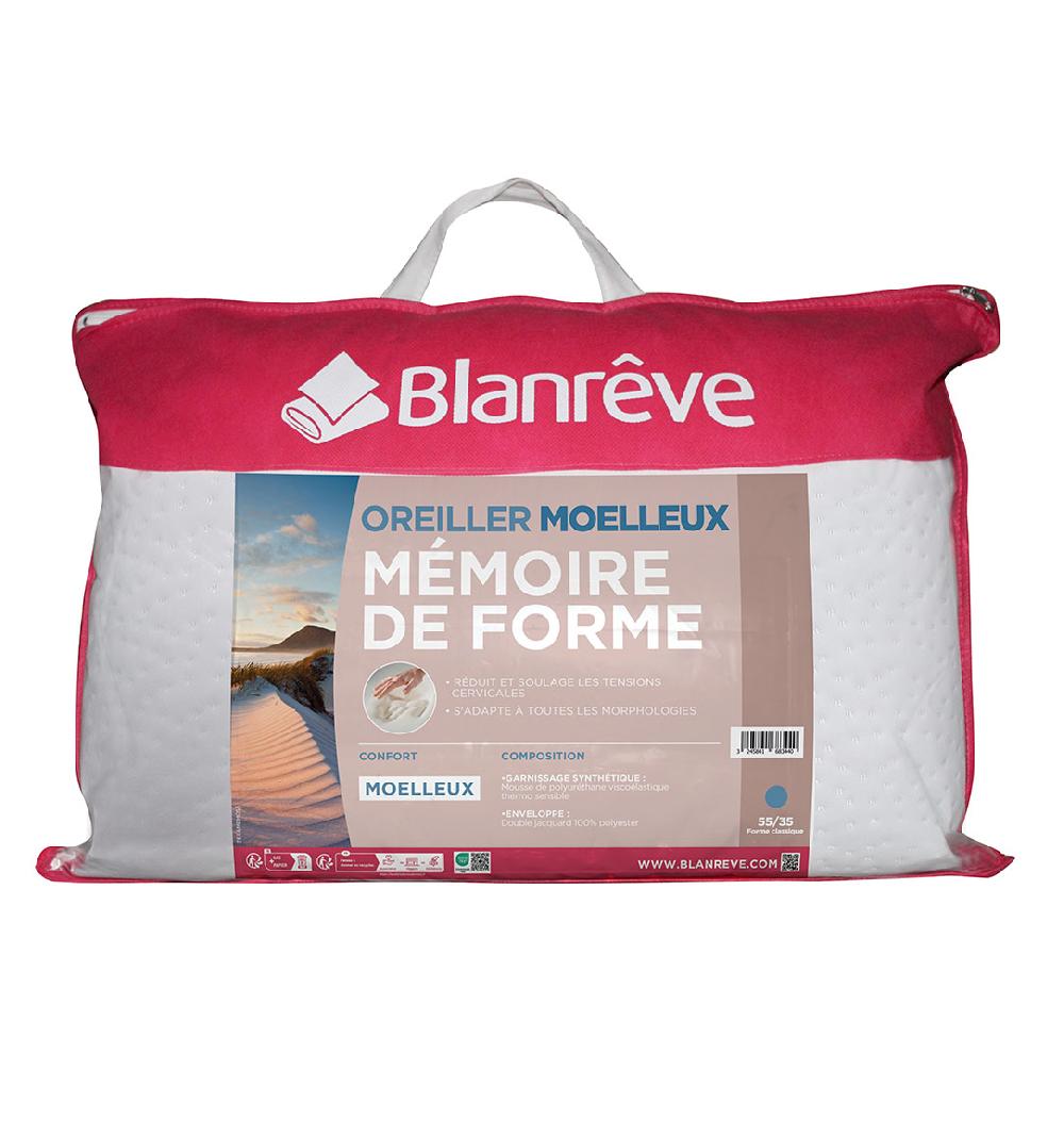 blanrêve Oreiller • Mémoire de forme - ERGO