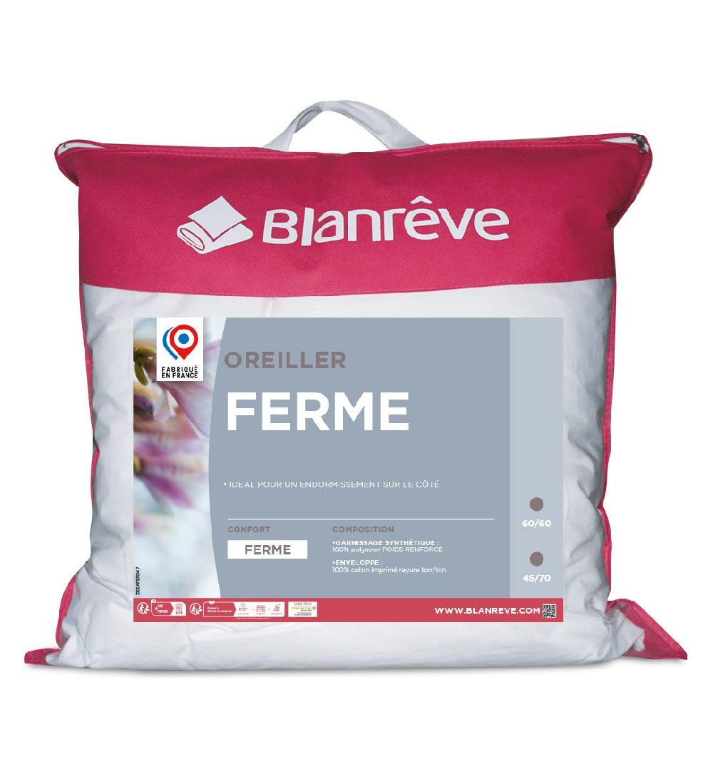 blanrêve Oreillers fermes : oreiller confort FERME