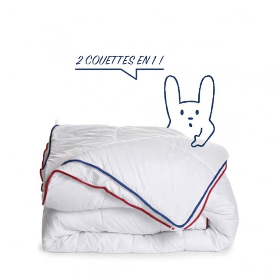 Bleu Calin Couette 4 Saisons