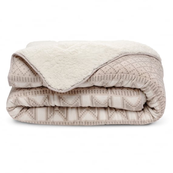 bleu calin Couette Imprimée Chalet