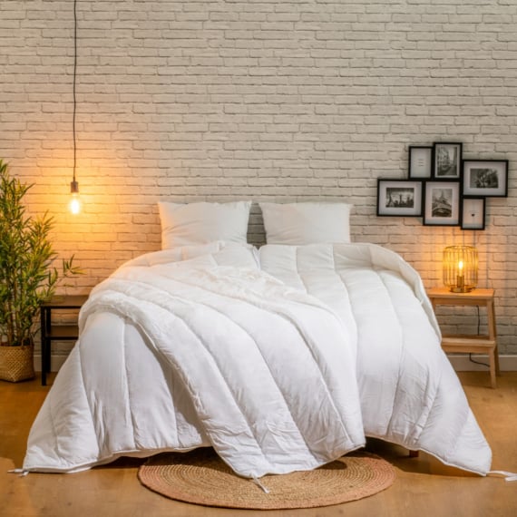 Bleu Calin Couette L'Adaptable Pour 2