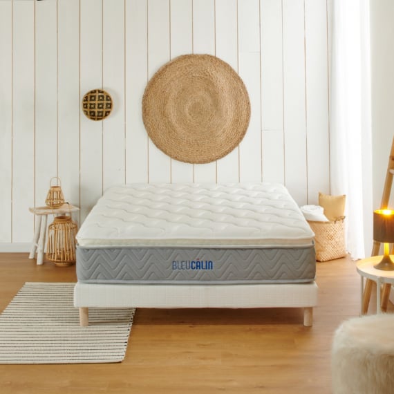 Bleu Calin Matelas L'Ideal Premium