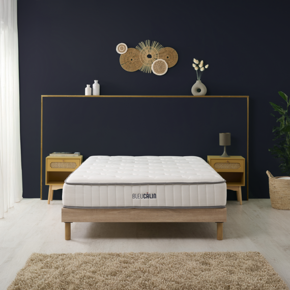 bleu calin Matelas L'Ideal