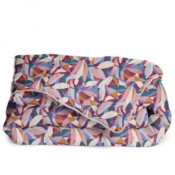 bleu calin Couette imprimée L'Imna [Fabrication Française] Bleu Calin