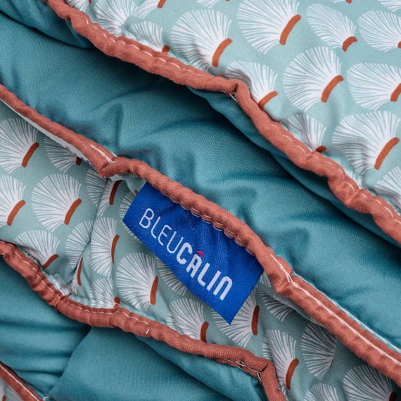 Bleu Calin Couette La Douceur [Fabrication Française] Bleu Calin