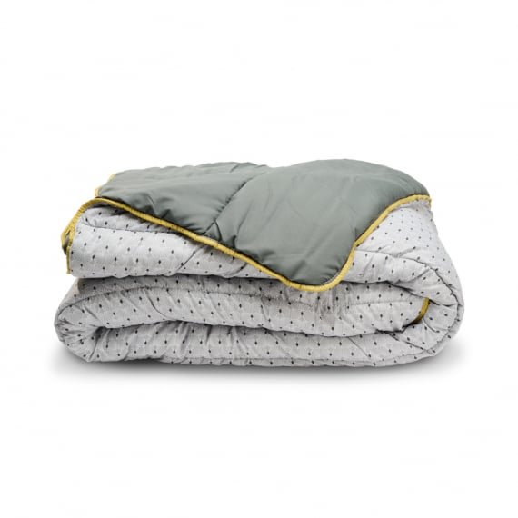 bleu calin Couette La Graphique [Fabrication Française] Bleu Calin