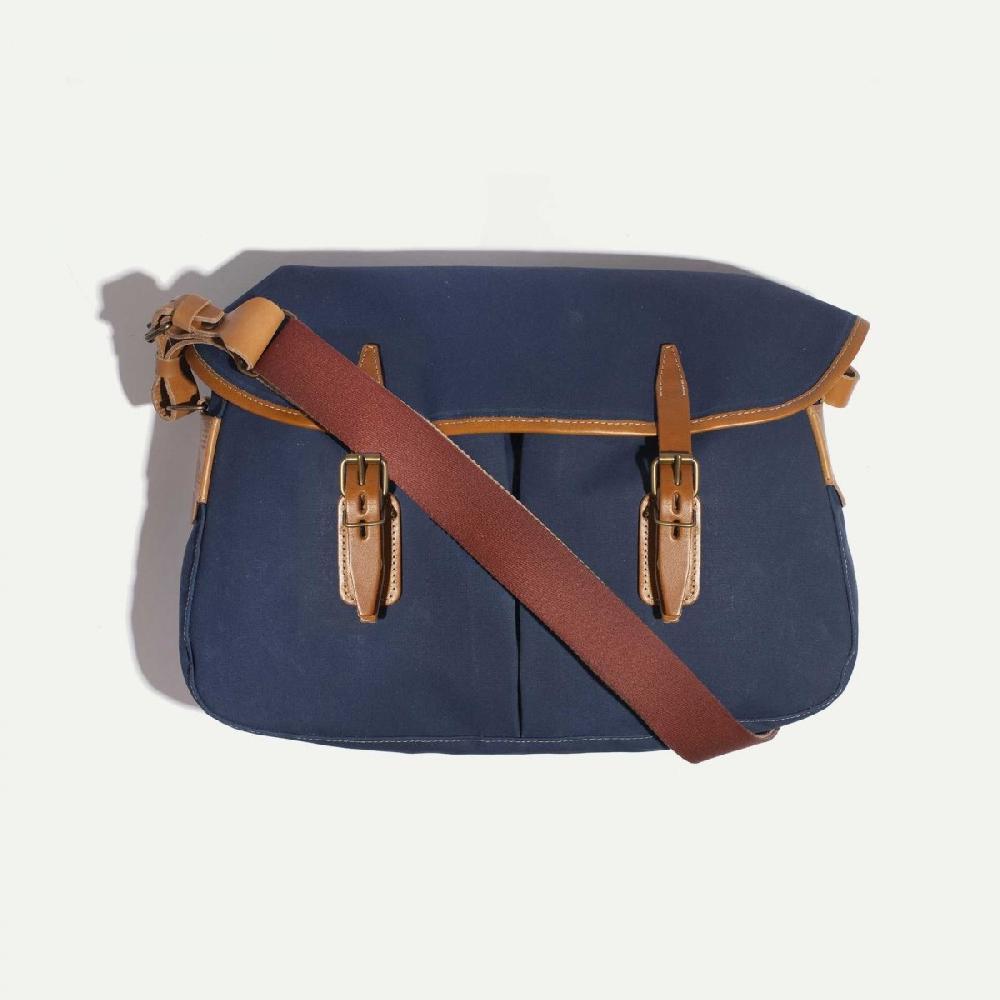 Bleu De Chauffe Bandoulière STRIPE - Rouge Cardinal / Musette Du Pêcheur