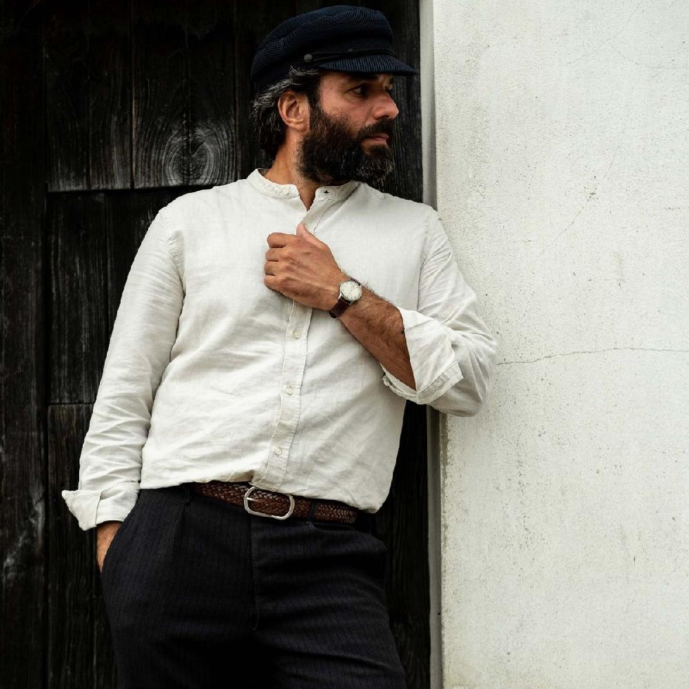 Bleu De Chauffe Ceinture Cliquet - Marron