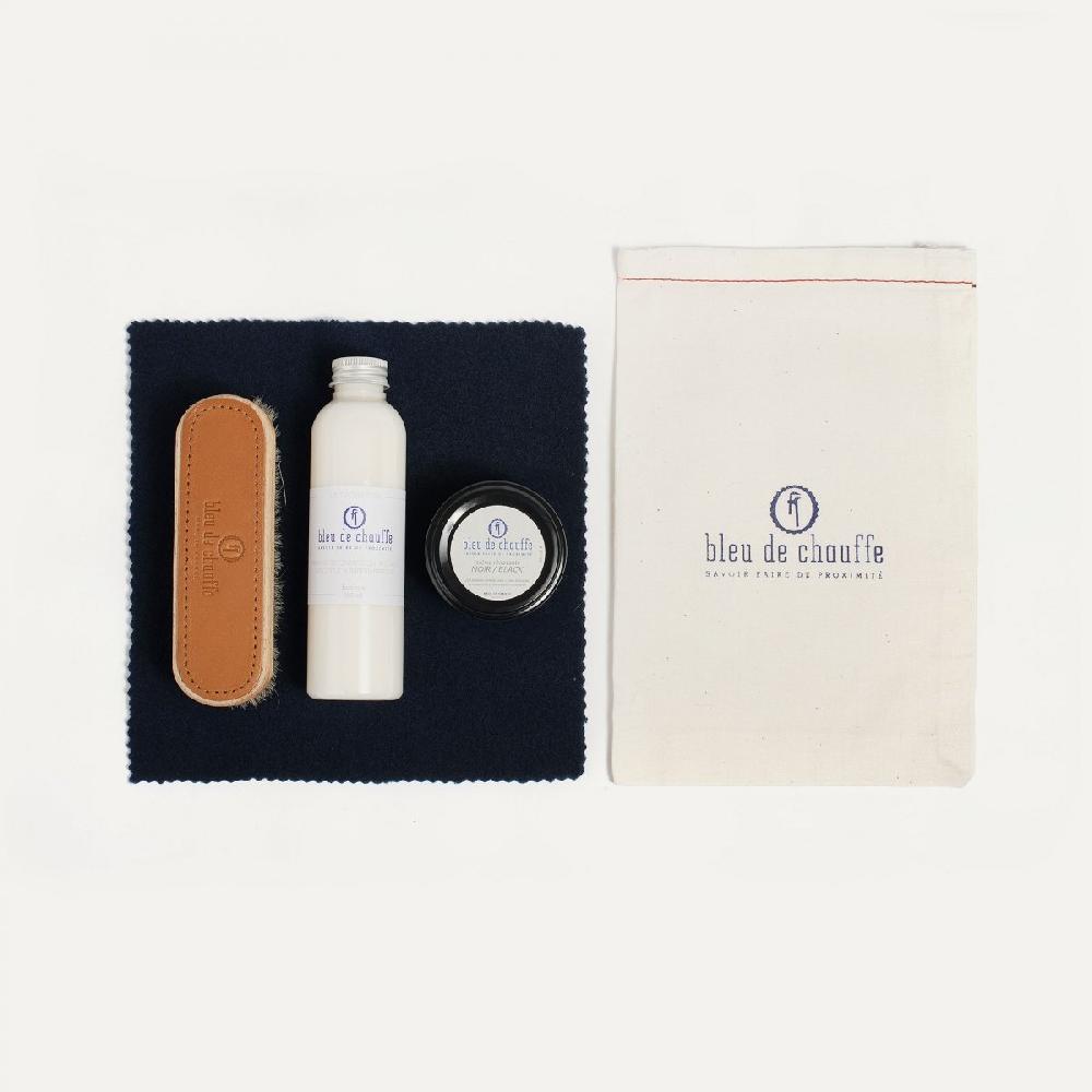 bleu de chauffe Kit entretien sac cuir - Noir