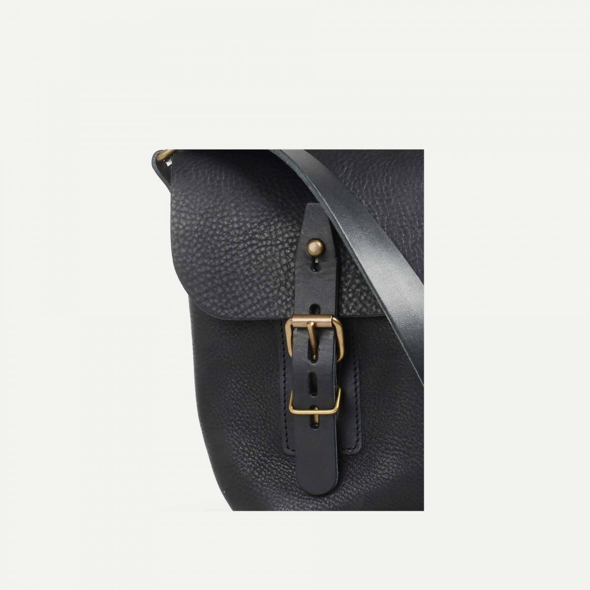 bleu de chauffe Patte Besace Lucien - Noir