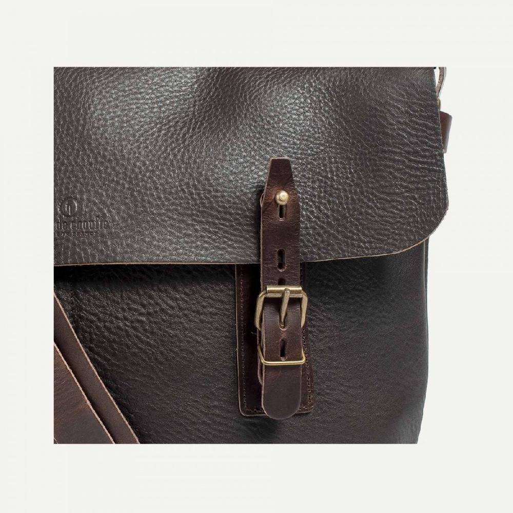 Bleu De Chauffe Patte Besace Lucien - Palissandre