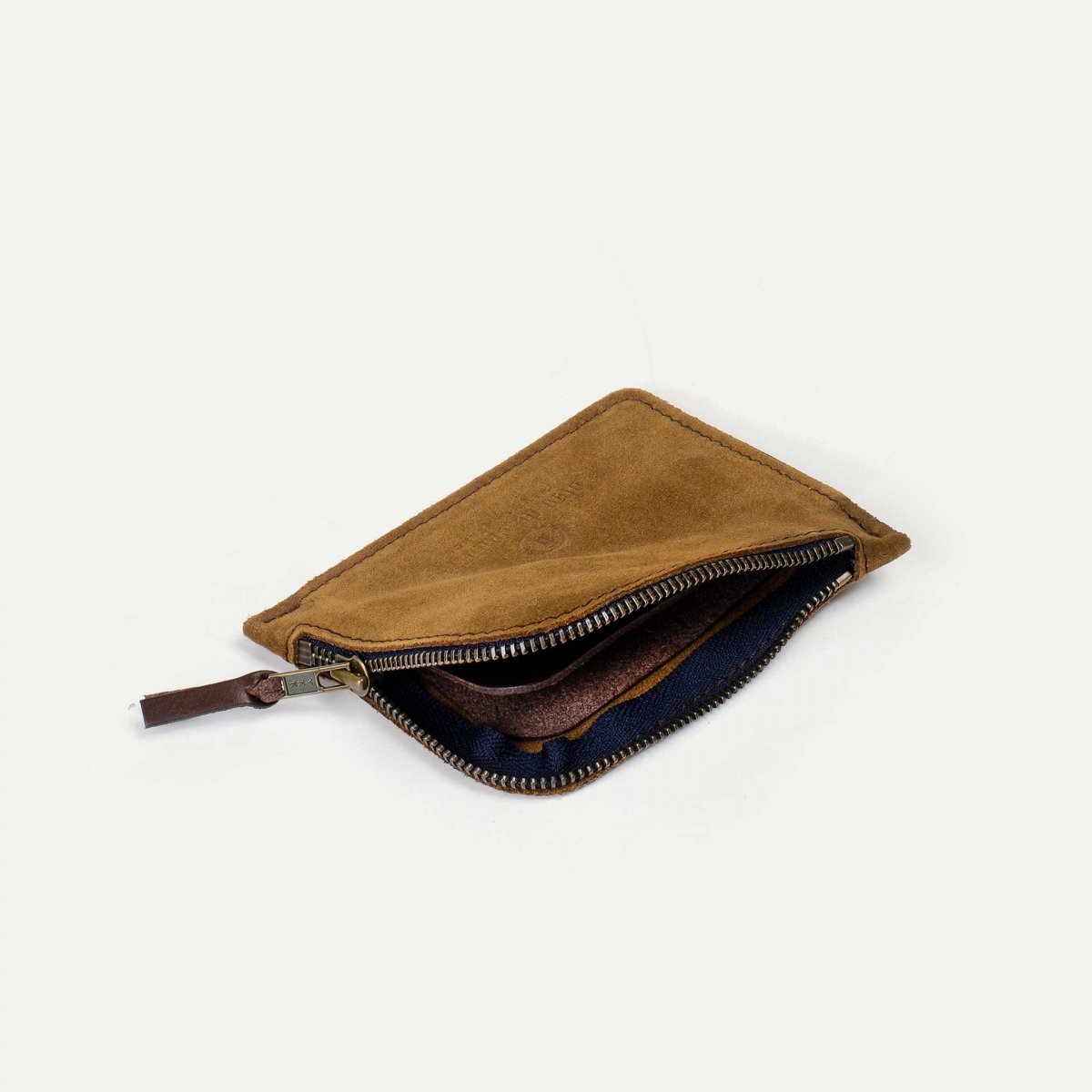 Bleu De Chauffe Porte Monnaie Zippé As / M - Tabac