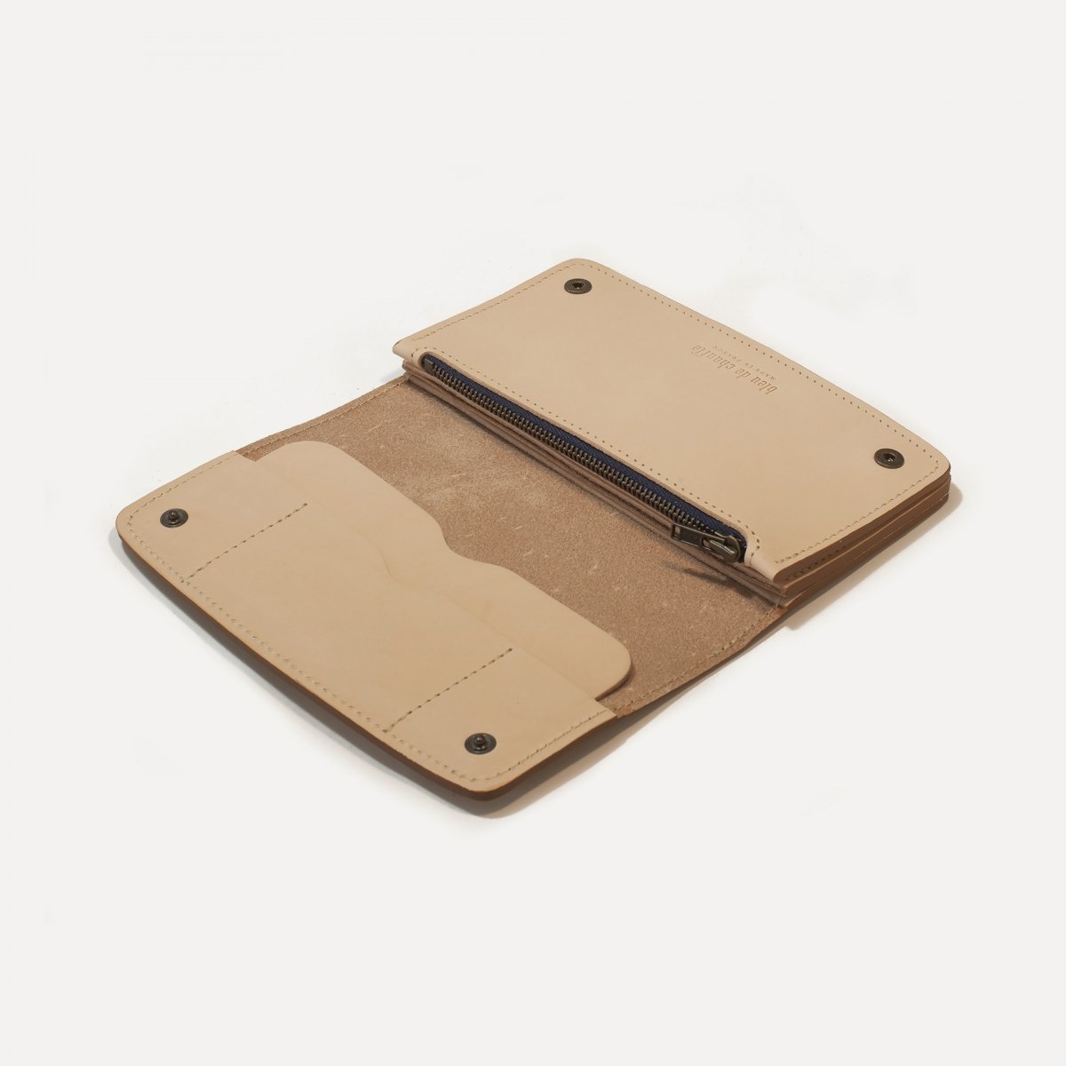 Bleu De Chauffe Portefeuille Maltese - Naturel