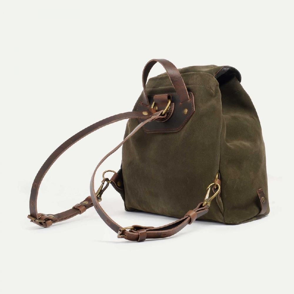 Bleu De Chauffe Sac à Dos Camp S / Cuir Velours - Musk