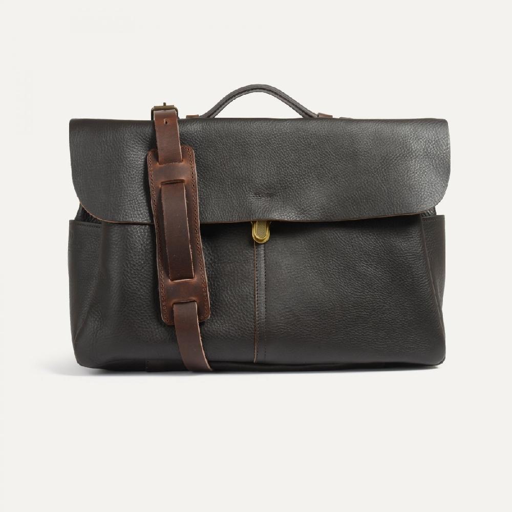 Bleu De Chauffe Sac Cartable Charles - Marron Brun
