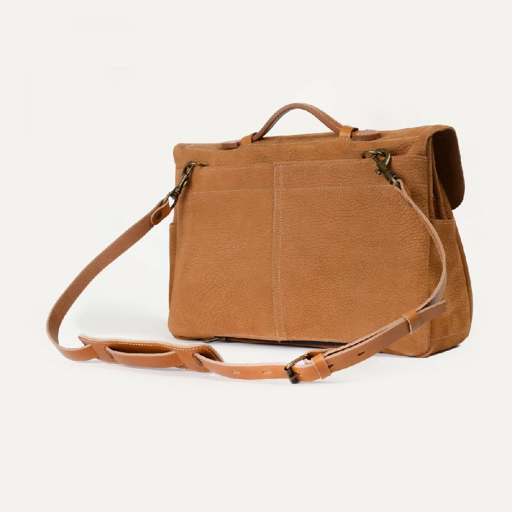 Bleu De Chauffe Sac Cartable Charles - Soft Camel