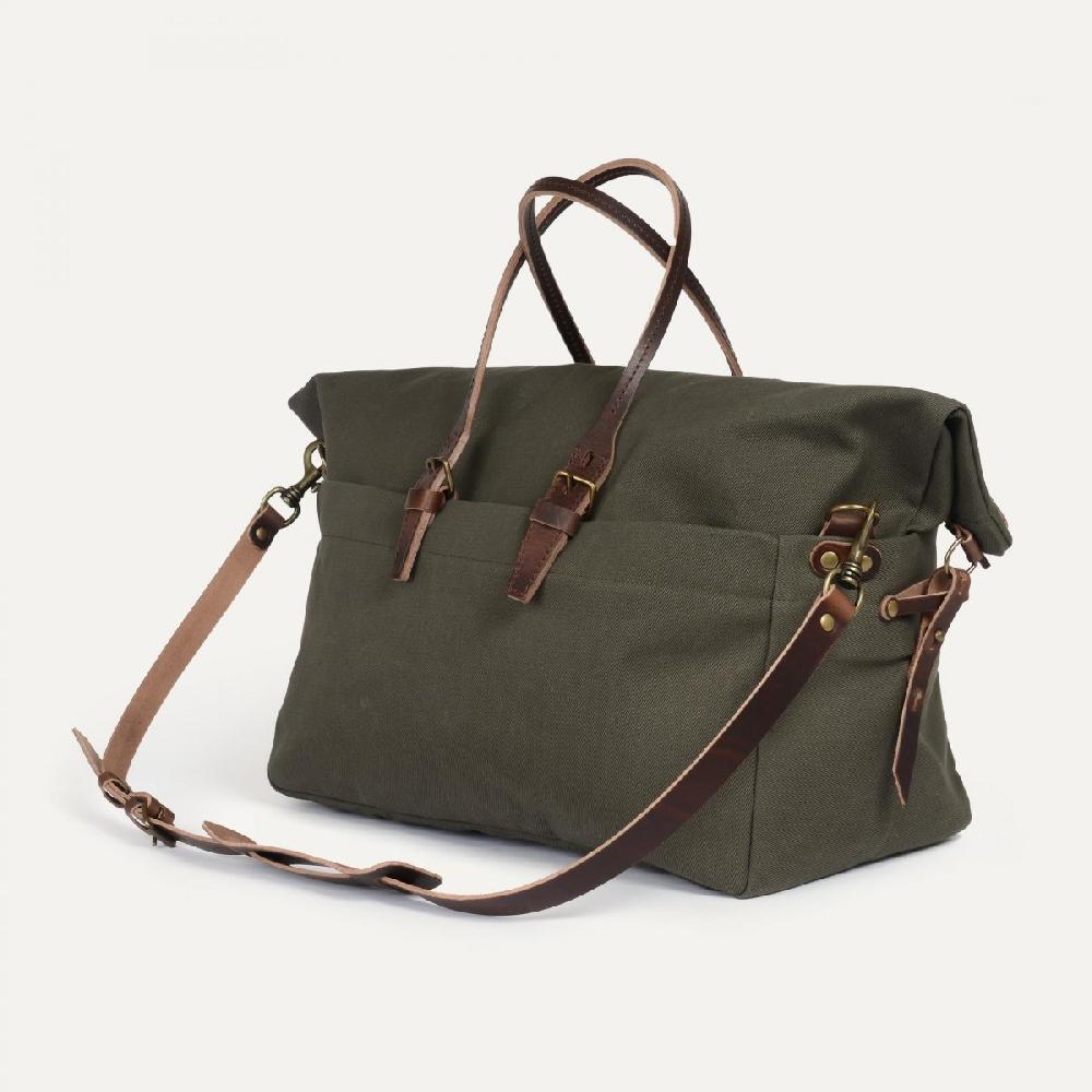 Bleu De Chauffe Sac Voyage En Toile Cabine - Kaki BM