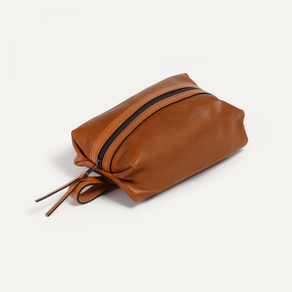 bleu de chauffe Trousse de toilette ZAZOU - Havane