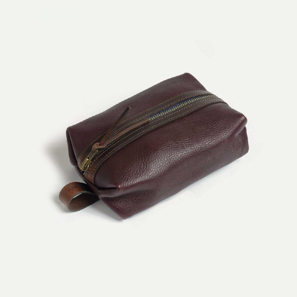 bleu de chauffe Trousse de toilette ZAZOU - Tourbe