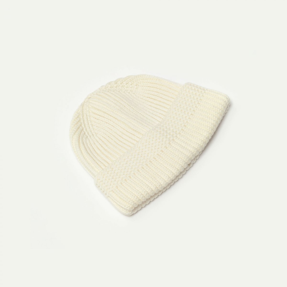 Bleu De Chauffe Bonnet Le Guilvinec En Laine Mérinos - Ecru - Style Marin
