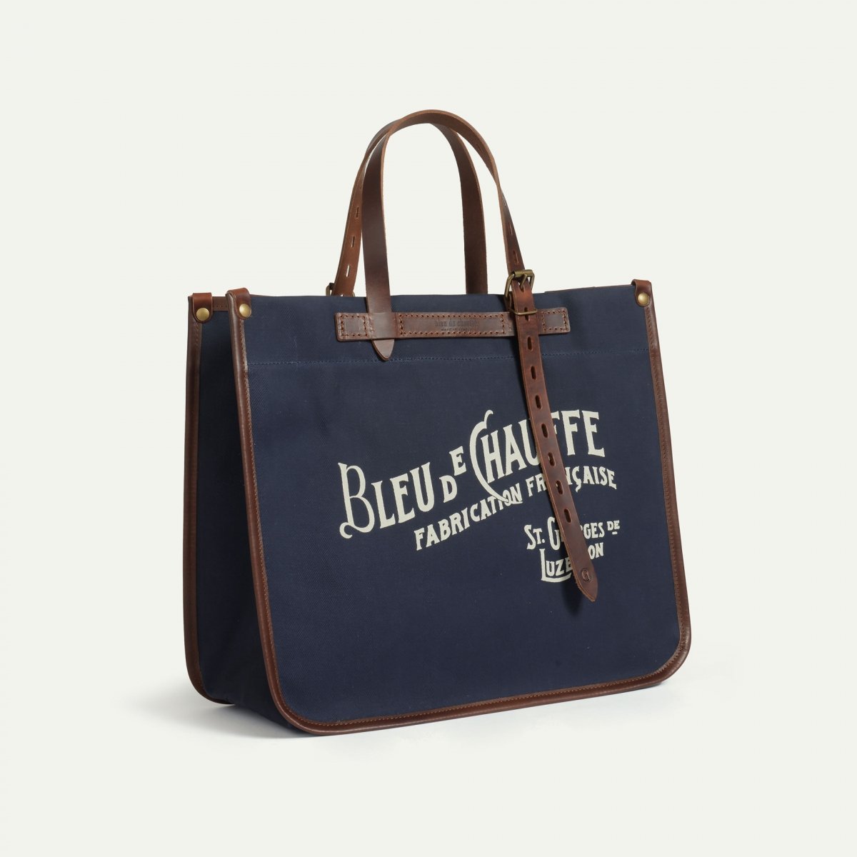 Bleu De Chauffe Cabas Bazar - Bleu Marine - Sac Cabas Homme Et Femme - Bleu De Chauffe