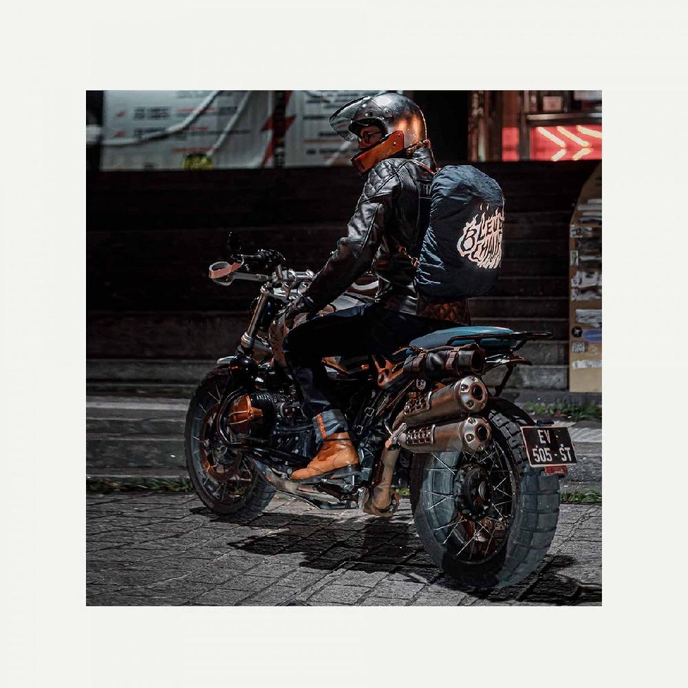 Bleu De Chauffe Cape Protège Sac Storm - Rock Metal - Bleu De Chauffe