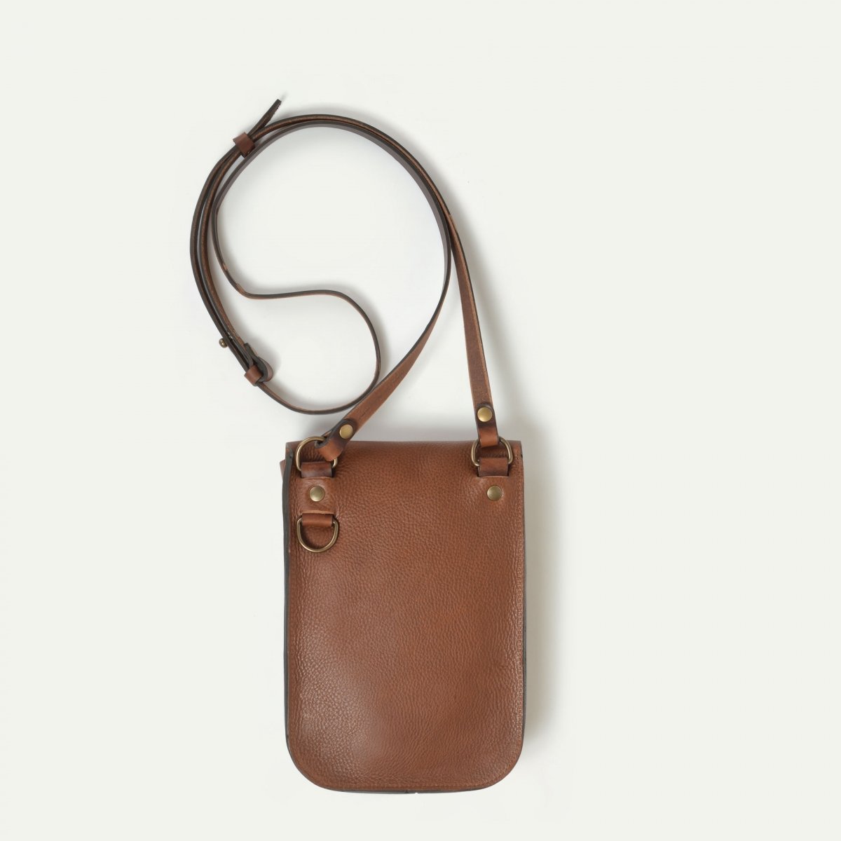 Bleu De Chauffe Cartouchière Cartel - Cuba Libre - Sac Bandoulière Cuir - Sac Bandoulière Cuir Homme - Sac à Main Cuir Femme