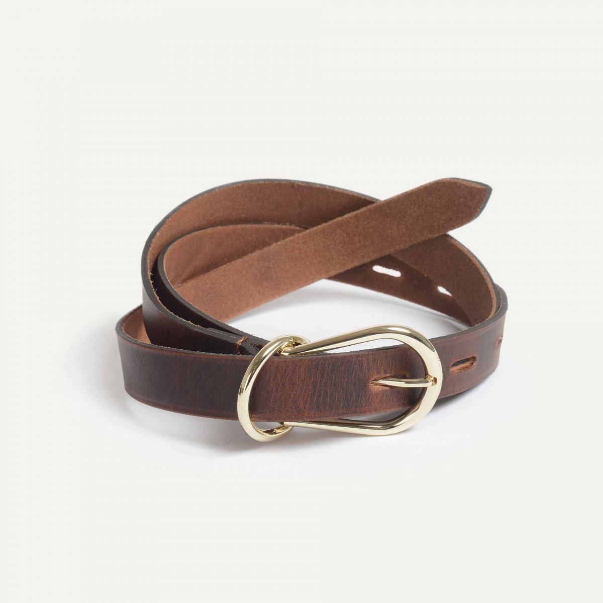 Bleu De Chauffe Ceinture Cléo - Pain Brûlé - Ceinture Femme I Bleu De Chauffe