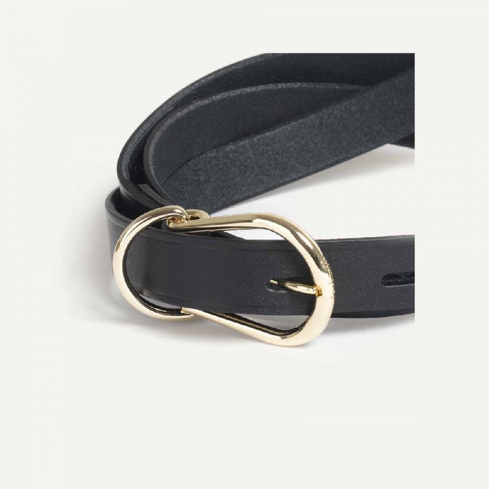 Bleu De Chauffe Ceinture Cuir Femme Cléo - Fabriquée En France I Bleu De Chauffe