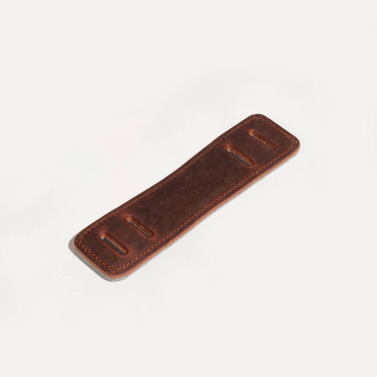 bleu de chauffe Epaulette Cuir I Maroquinerie de luxe